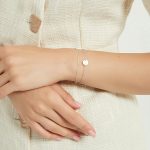 MONOZO Gold Initial Bracelets for Women Girls, Dainty 14K Gold Filled Layered Beaded Letter Initial Bracelet Personalized 26 Alphabet Disc Monogram Charm Bracelet Jewelry Gifts for Girls - Image 4